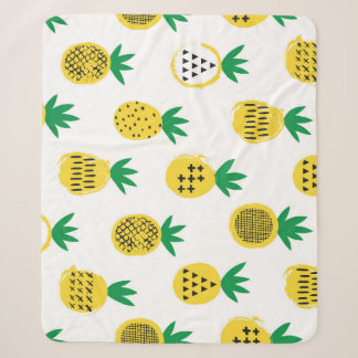 Verspielte Ananas: kinderfreundlich Vintag Sherpadecke