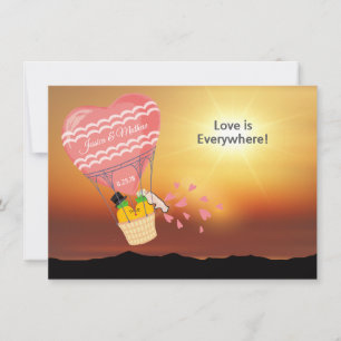 Verspielte Ananas "Liebe ist überall" Karten