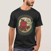 Verspielte Apfel-Samurai-Disziplin  T-Shirt (Vorderseite)