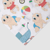 Verspielte Babys Seidenpapier (Detail)