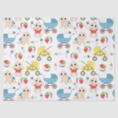 Verspielte Babys Seidenpapier (Vorderseite)