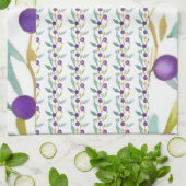 Verspielte Beeren und Reben Geschirrtuch (Gefaltet)