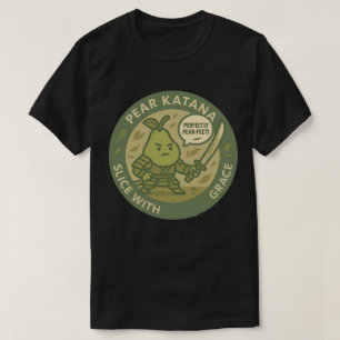 Verspielte Birnen-Samurai-Disziplin  T-Shirt