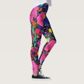 Verspielte Blume - Leggings (Rechts)