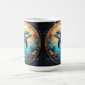 Verspielte Dolphin Kaffeetasse (Mittel)