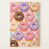 Verspielte Donuts Planer (Rückseite)
