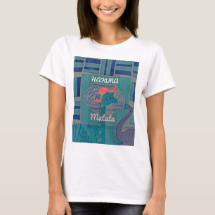 Verspielte Giraffen-Kunst: Ein Afrikanisches Vergn T-Shirt