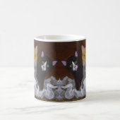 Verspielte Kätzchen Kaffeetasse (Mittel)
