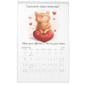 Verspielte Katzen: Ein Jahr der puren Weisheit Kalender (Feb 2026)