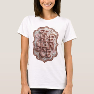 Verspielte Pinke ELEGANZ Künstlerisches Motiv T-Shirt