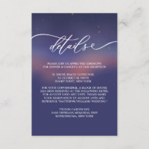 Verspielte Sternennacht-Schrift Modern