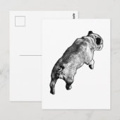 Verspielte Tage Postkarte (Vorne/Hinten)