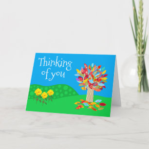 Verspielte Thinking of You Karte von Jo Images