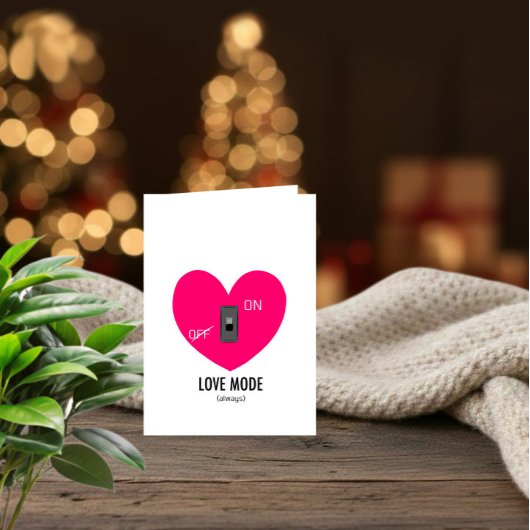 Verspielte Valentinstagskarte Karte