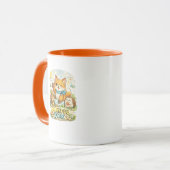 Verspielter Fuchs Süße Wald-Tasse Tasse (Vorderseite Links)