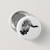 Verspielter Punkt, fröhliche Stimmung Button (Vorne & Hinten)