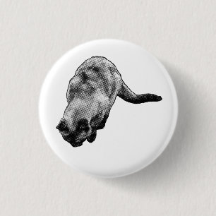 Verspielter Punkt, fröhliche Stimmung Button