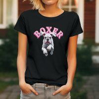 Verspielter weißer Boxerhund