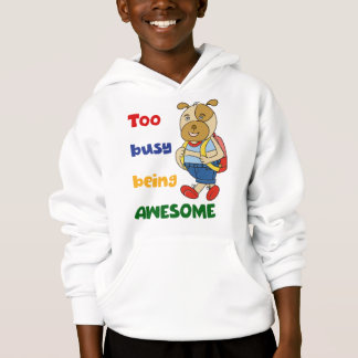 Verspielter Welpe – Süße Hundefigur Kinderbekleidu Hoodie