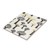 Verspieltes Baobab-Baum-Muster Fliese (Seite)