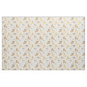Verspieltes Cartoon-Welpen-Muster - Kinder-Designm Stoff (Fat Quarter (45,7 x 55,9 cm))