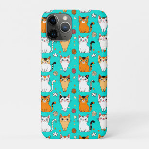 Verspieltes Katzenchaos ✨ Süße farbenfrohe Katzen Case-Mate iPhone Hülle