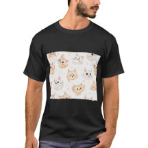 Verspieltes Katzenmuster