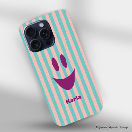 Verspieltes Smiley-Gesicht iPhone 16 Pro Hülle
