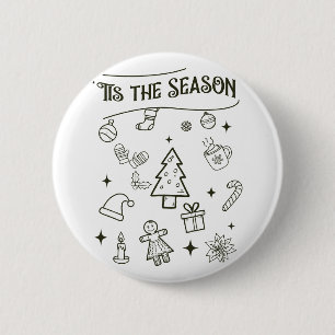 Verspieltes 'Tis the Season Button