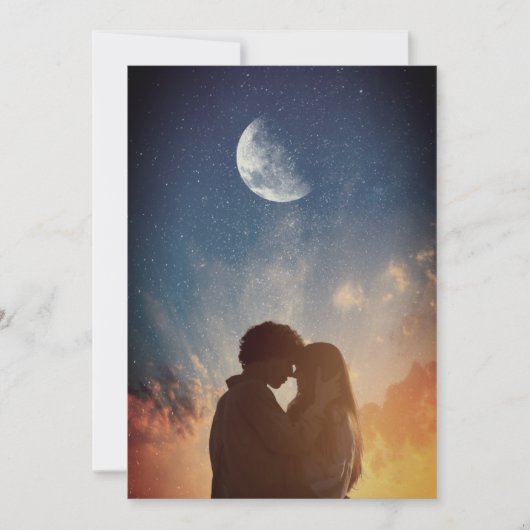 Verspieltes Typografy Wedding Foto Save the Date Einladung (Vorderseite)