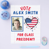 Verspieltes Votum für den Präsidenten der Klasse:  Flyer (Einzeln)