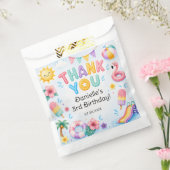 Verspieltes Wasserfarben-Spritz-Splash-Geburtstag Geschenktütchen (Versiegelt)