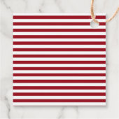 Verspieltes Weihnachts-Rentier-Geschenk-Tag Geschenkanhänger (Rückseite)