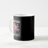 Versprechen Behalten Trump Kaffeetasse (Vorderseite Links)