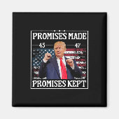 Versprechen Behalten Trump Magnet (Vorne)