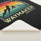 Versprechen, das Licht in der Dunkelheit zu bewahr Sherpadecke (3/4)