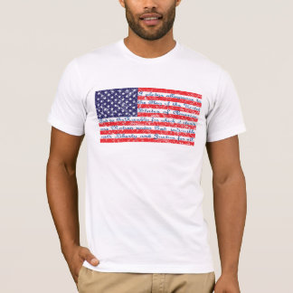 Versprechen der "Allegience USA Flag" T-Shirt
