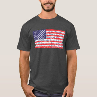 Versprechen der "Allegience USA Flag" T-Shirt