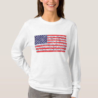 Versprechen der "Allegience USA Flag" T-Shirt