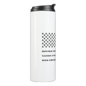 Versprechen der Legitimität #USAPatriotGraphics Thermosbecher (Nach links gedreht)