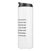 Versprechen der Legitimität #USAPatriotGraphics Thermosbecher (Nach rechts gedreht)