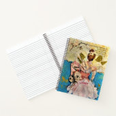 Versprechen des Friedens gemischte Medienkunst Geb Notizblock (Innenseite)