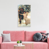 Versprechen des Frühlings (von Sir Lawrence Alma-T Leinwanddruck (Insitu (Wohnzimmer))