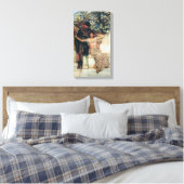 Versprechen des Frühlings (von Sir Lawrence Alma-T Leinwanddruck (Insitu (Schlafzimmer))