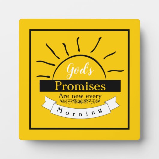 Versprechen Fotoplatte (Vorderseite)