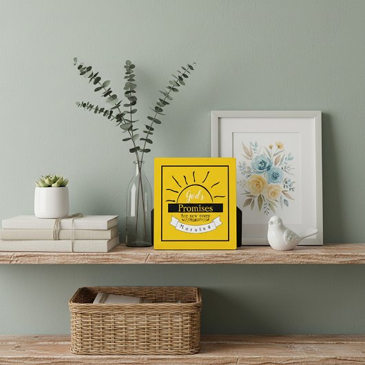 Versprechen Fotoplatte