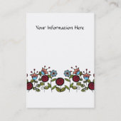 Versprechen - Inspirations-Karte Visitenkarte (Rückseite)