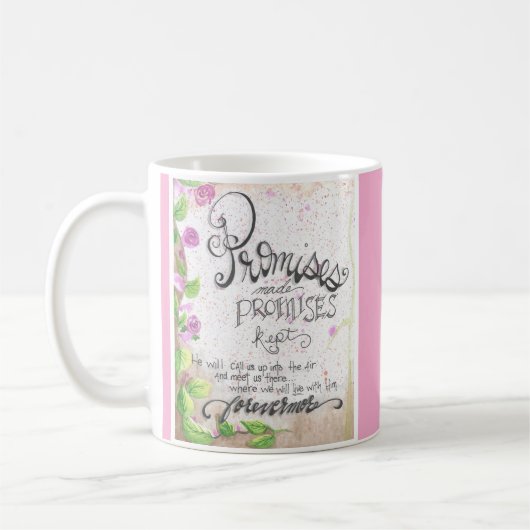 Versprechen Kaffeetasse (Links)