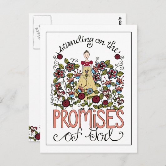 Versprechen - Postkarte (Vorne/Hinten)