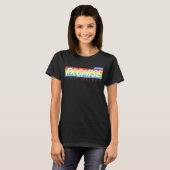 Versprechen Sie nicht, die LGBT-Flagge von schwule T-Shirt (Vorne ganz)